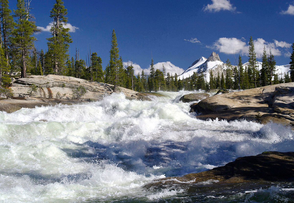 Fine art print of North Fork Tuolumne River near Pothole Dome, Yosemite