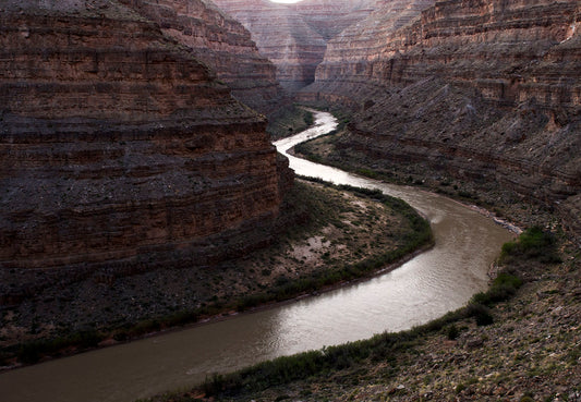 12" x 18" Fine Art Injet Print of San Juan River from Honeker Trail